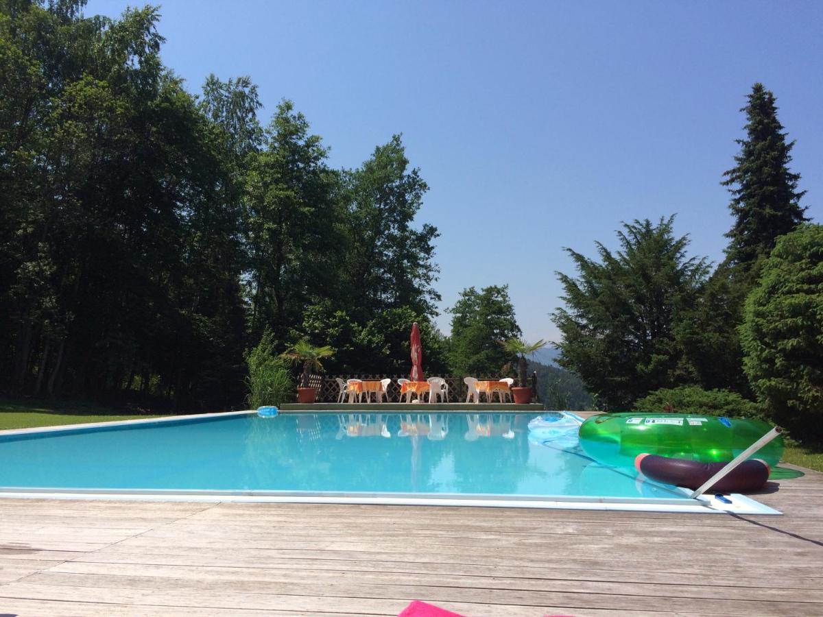 Hotel Garni Haus Am Wald Reifnitz Esterno foto
